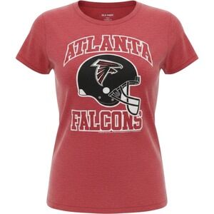 Old‎ Navy Atlanta Falcons Womens Medium T-Shirt Red Heather Short Sleeve Graphic